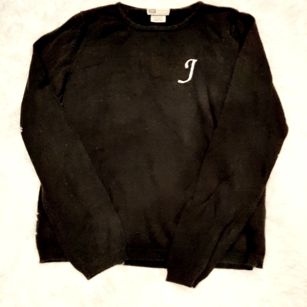 Black sweater with J monogram - Picture 3 of 3
